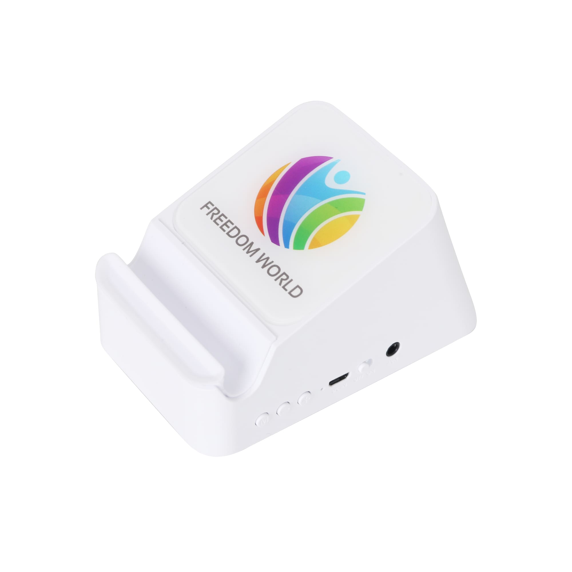 Bluetooth Speaker with Wireless Charger