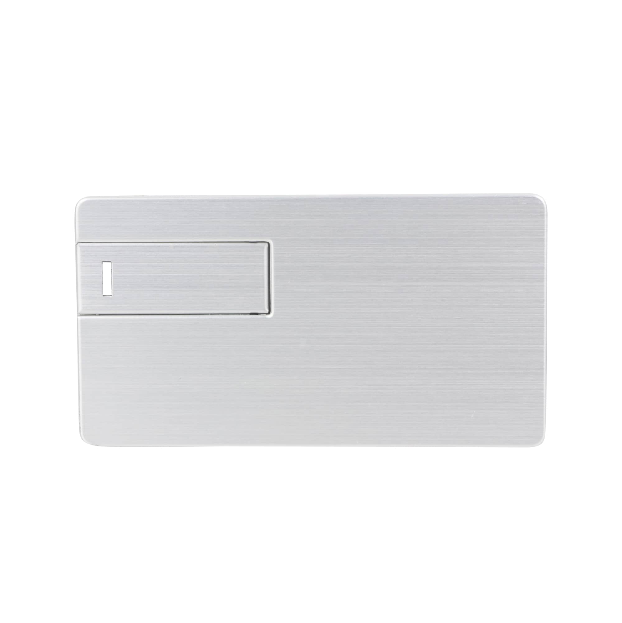 Large Alloy Card Shaped Flash Drive