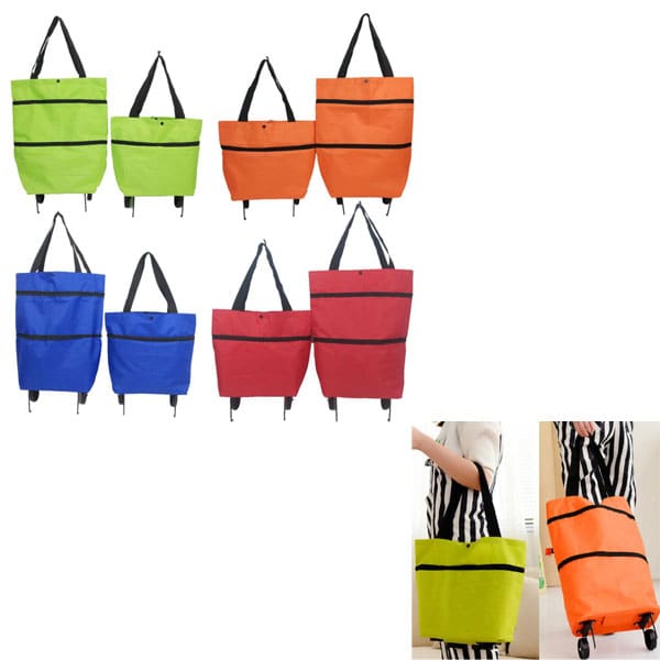 Foldable Rolling Shopping Bag