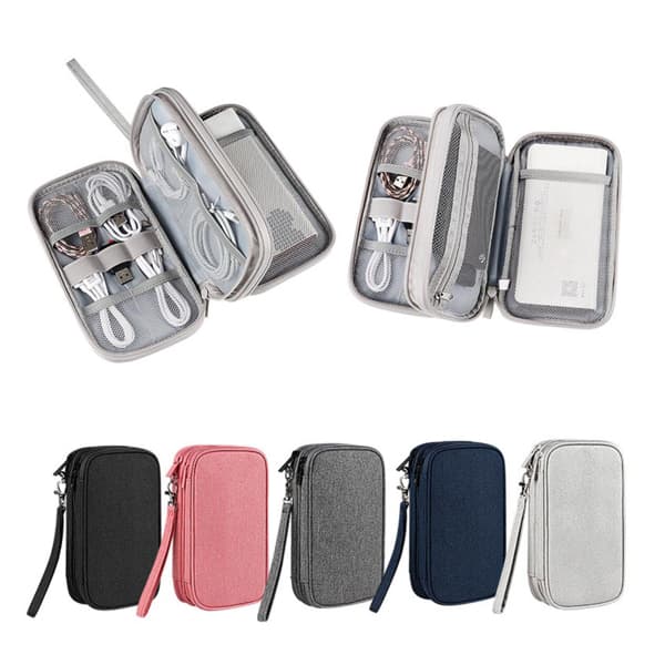 Travel Electronic Accessory Organizer Bag