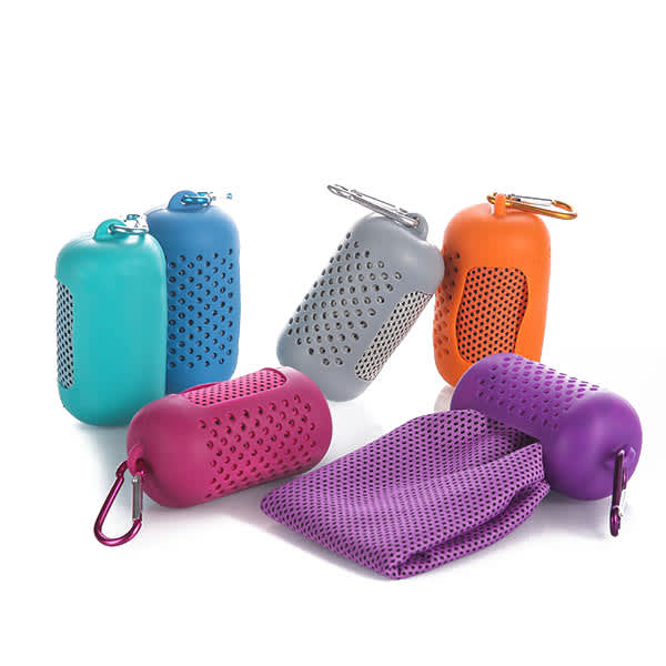 Cooling Towel w/Silicone Case