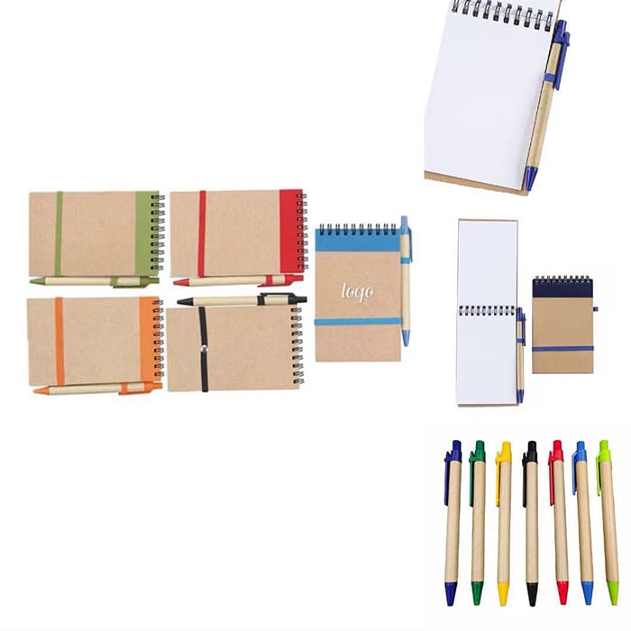 Vertical Coil Spiral Diary Notebook