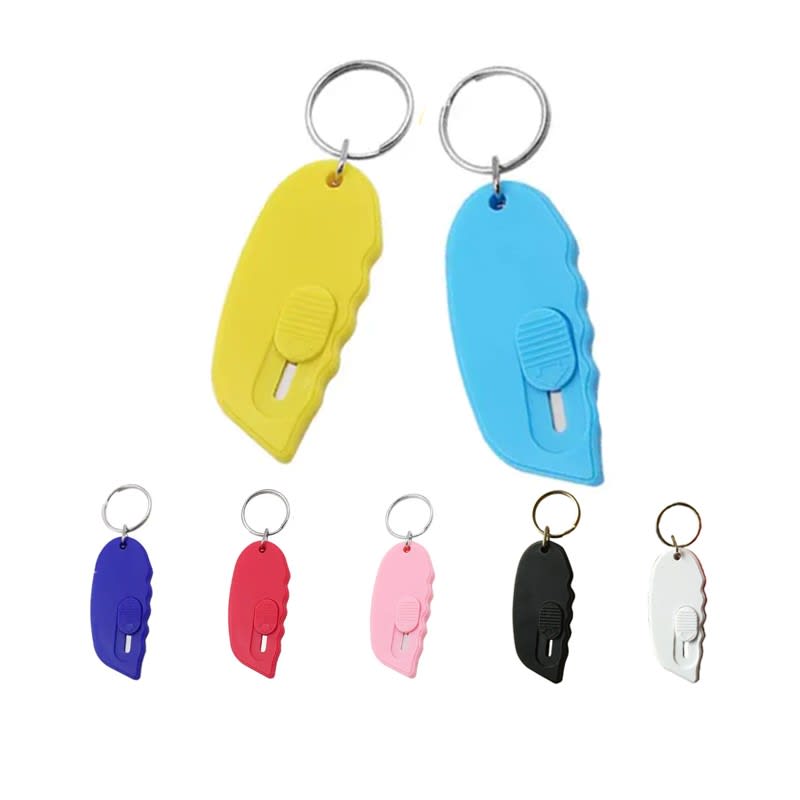 Mini Retractable Cutter Keychain