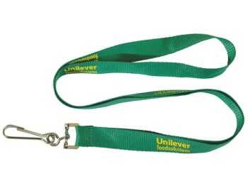 Flat Polyester Lanyard 10mm