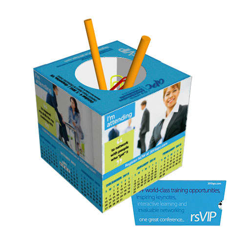Pop Up Cube Pen Holder