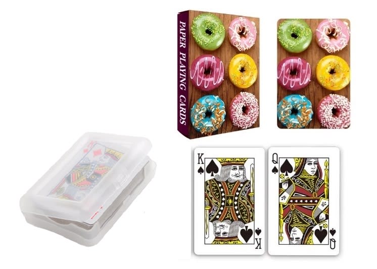 Paper Playing Cards with Plastic Case