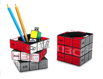 Rubik's Pen Pot