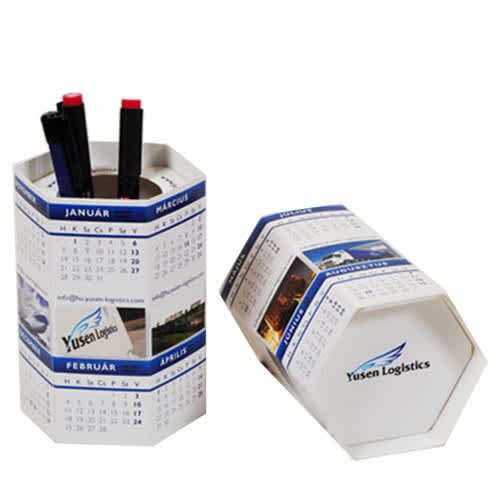 Pop Up Hexagon Pen Holder