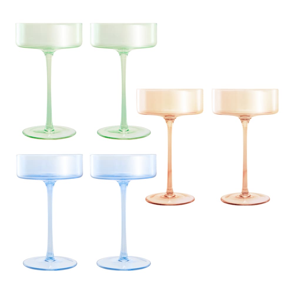Glamour Coupe Glass 240ML Set of 2