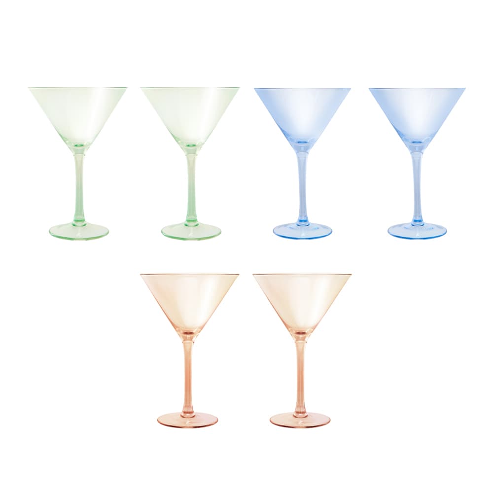 Glamour Martini Glass 230ML Set of 2