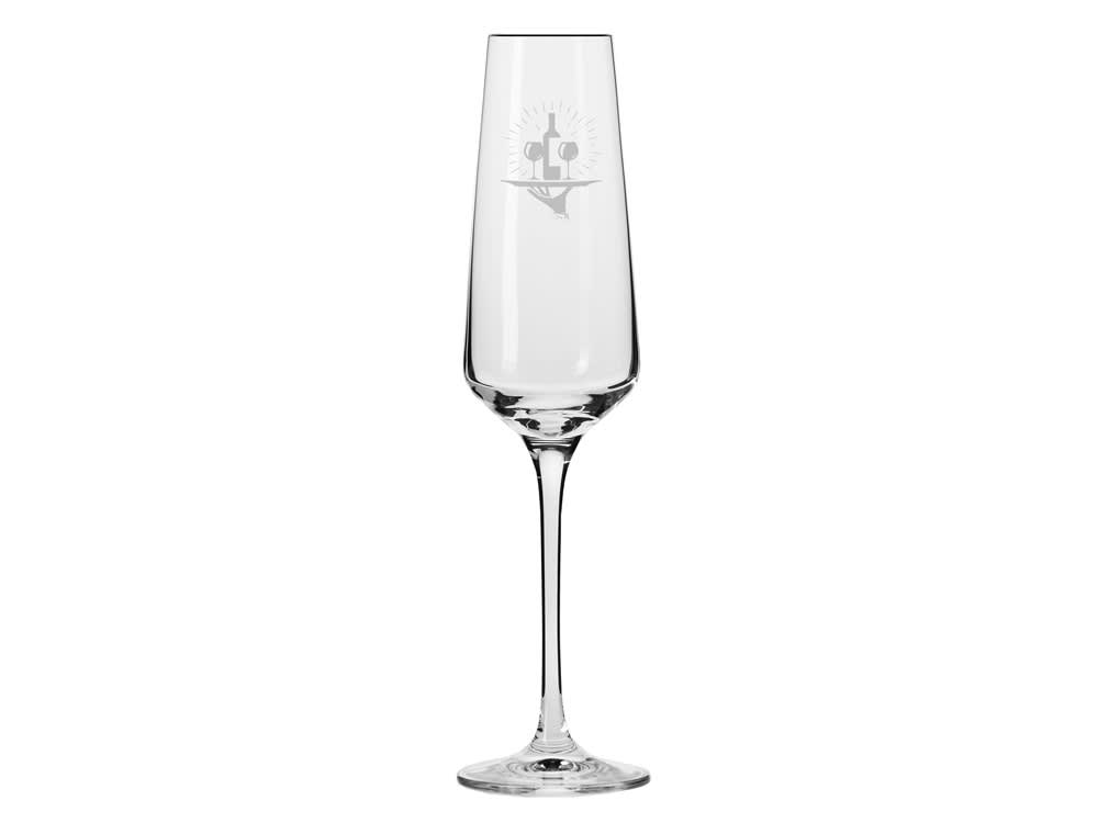 Krosno  Avant-Garde Champagne Flute 200ML 6pc Gift Boxed