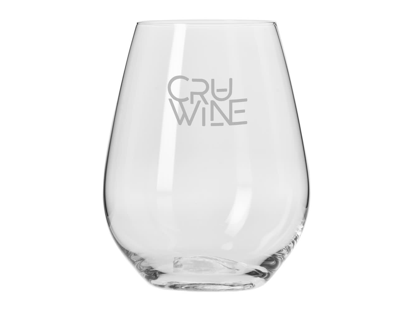 Krosno  Harmony Stemless Wine Glass 440ML 6pc Gift Boxed