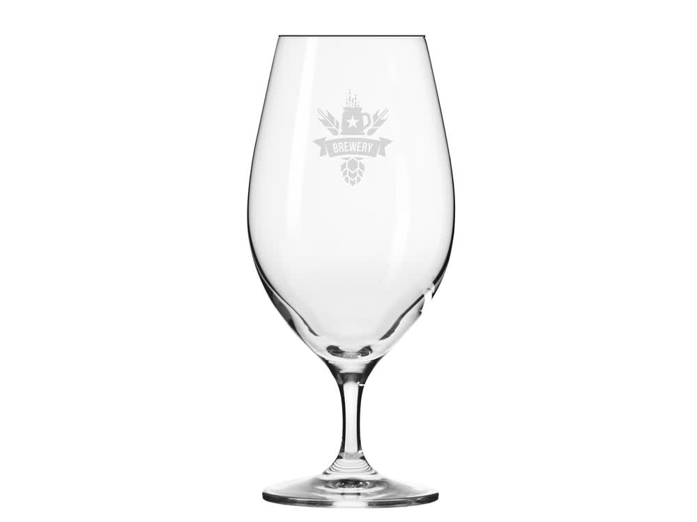 Krosno  Harmony Beer Glass 400ML 6pc Gift Boxed