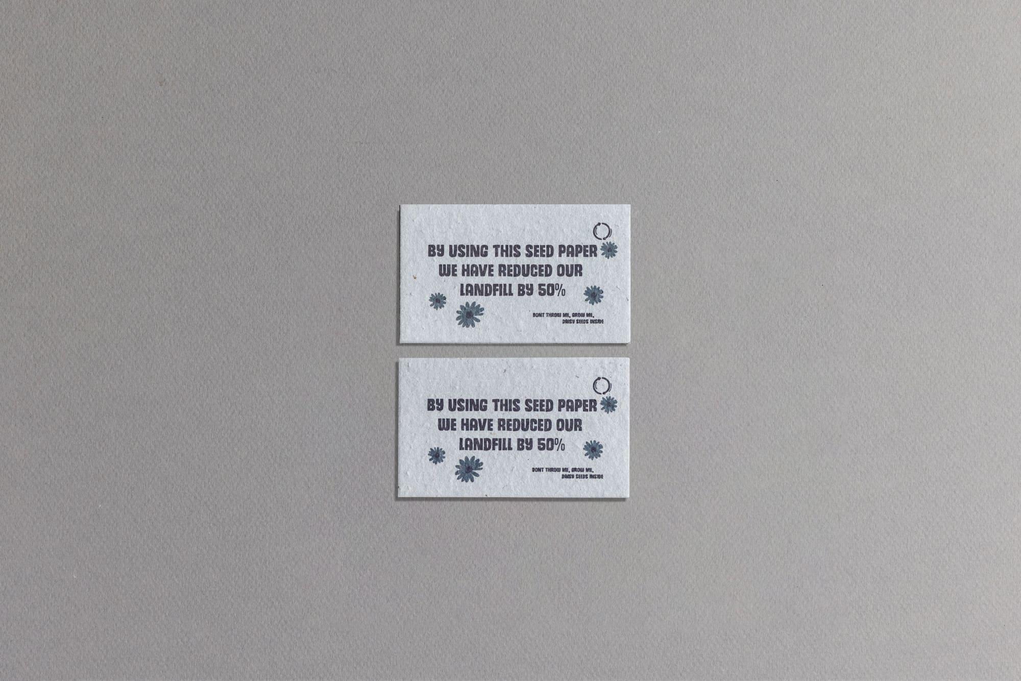 Seed Paper Business Card