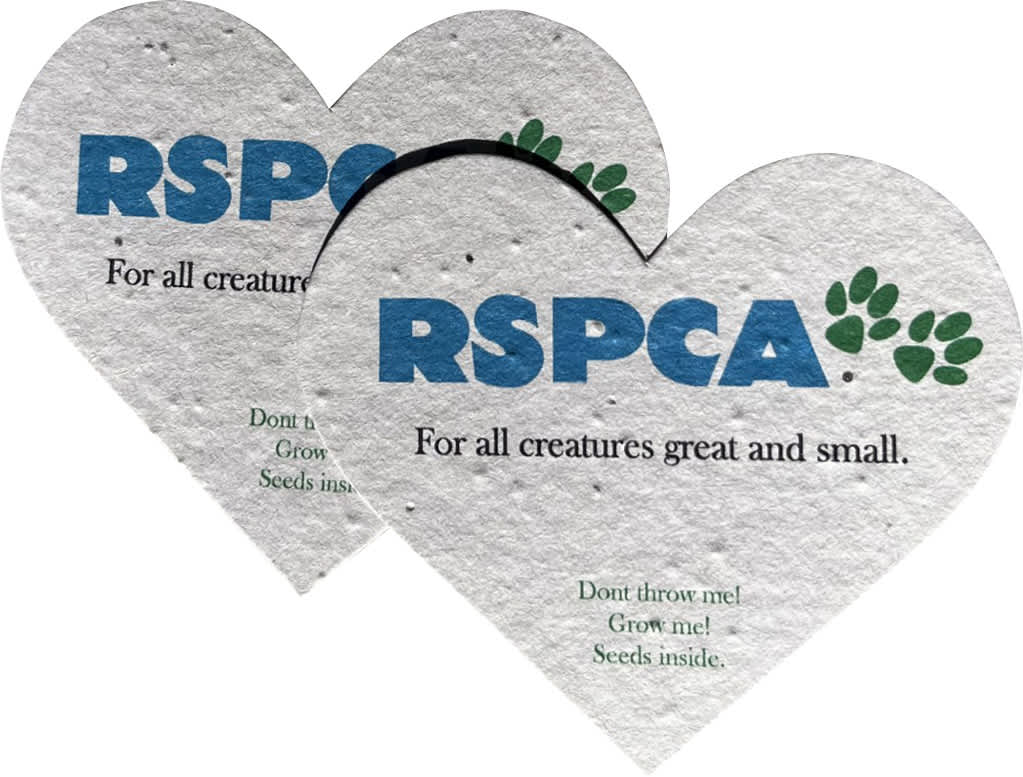 Seed Paper Heart