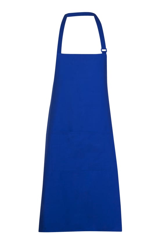 Full-bib Apron - 100% cotton canvas apron - AP403B Image Royal