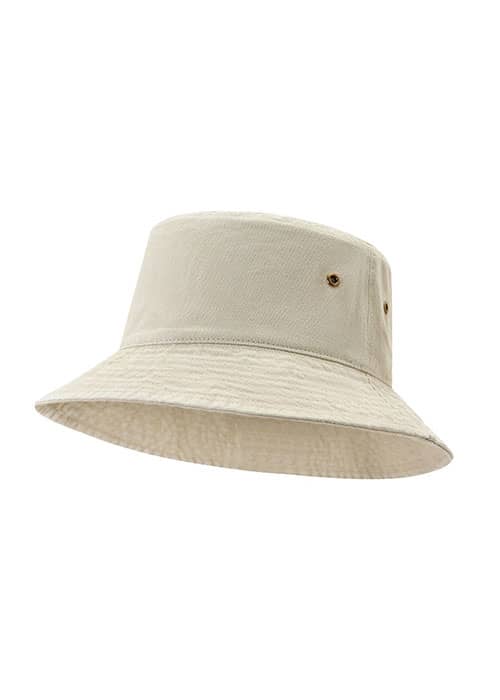 280gsm 100% cotton drill washed bucket hat