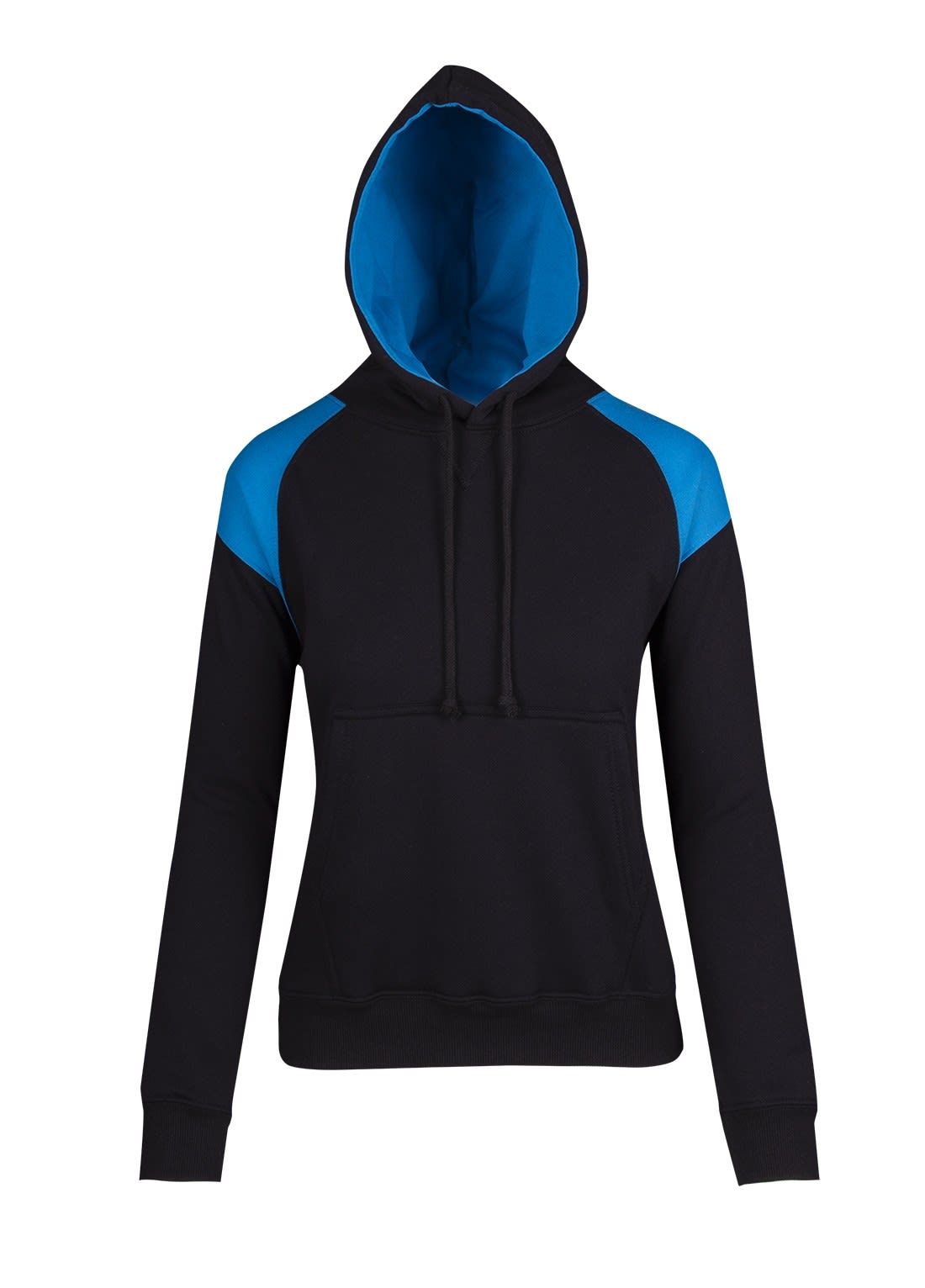 Womens/Juniors Shoulder Contrast Panel Hoodie