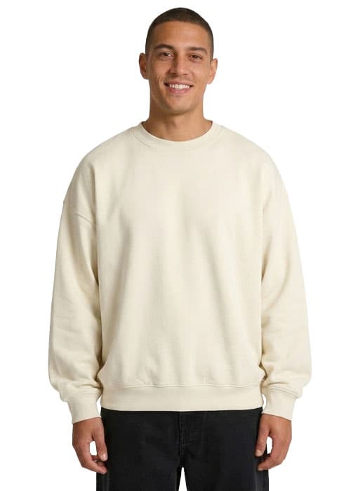 Adult's Easy Fit Oversize Crew Neck Fleece - 4xl & 5xl
