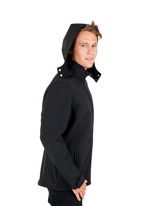 Men's Soft Shell HOODED Jacket - TEMPEST Range