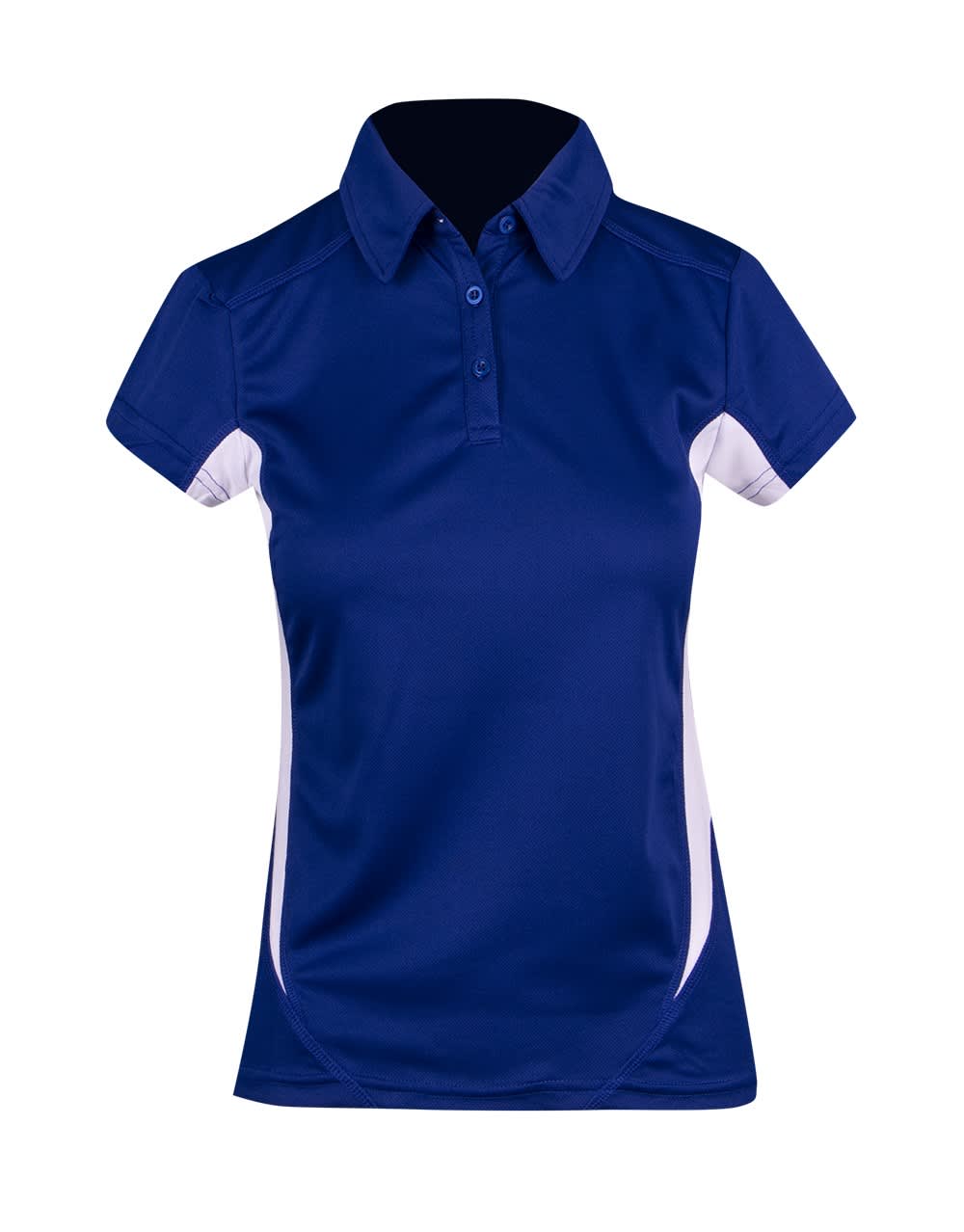 Women's Accelerator Polyester Polo - P446LD Image Royal/White