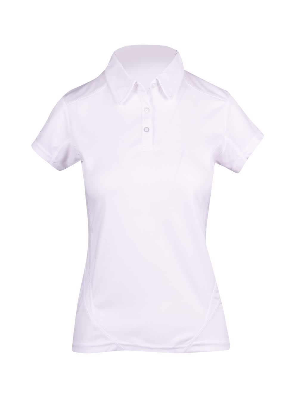 Women's Accelerator Polyester Polo - P446LD Image White/White