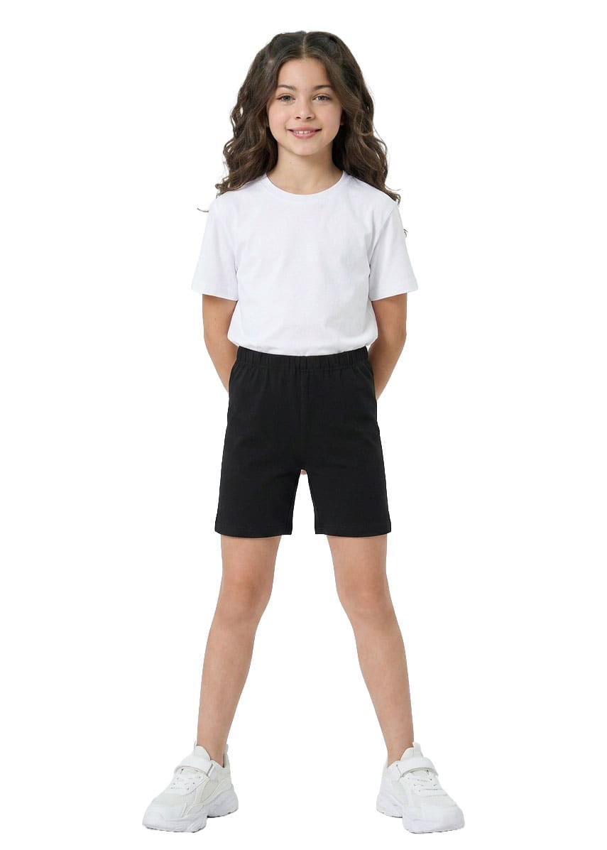 Girl's Cotton Spandex Shorts