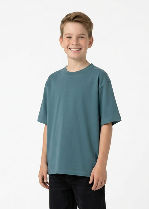 Kid's 240GSM 100% Organic Cotton Faded Tshirt