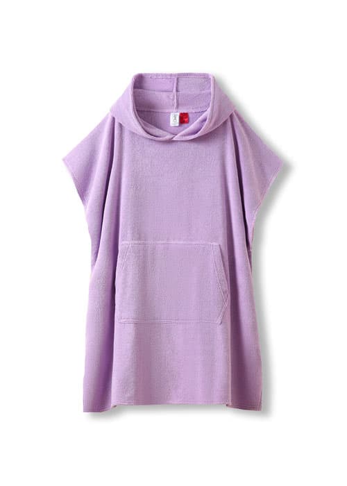 Kid's 380gsm Cotton hooded towel with kangaroo pocket