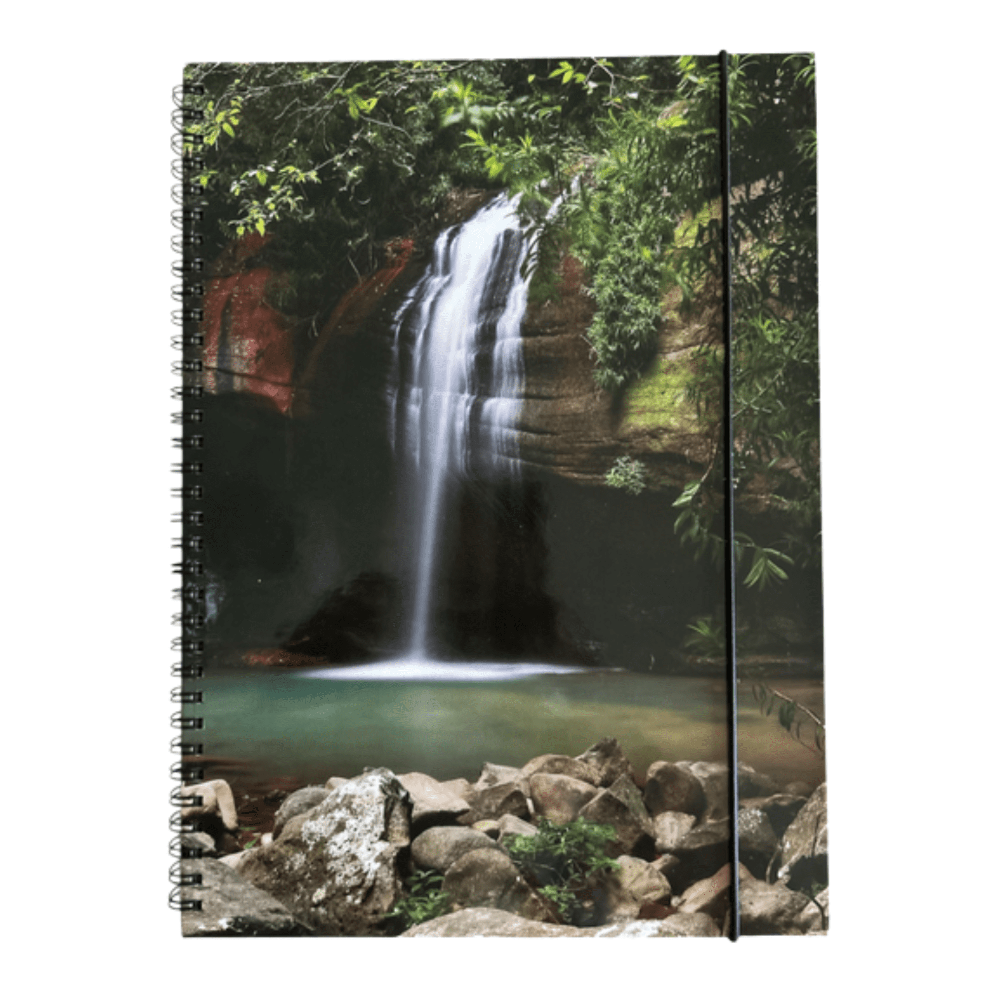 Sustainable A4 Spiral Bound Hard Cover Notebook