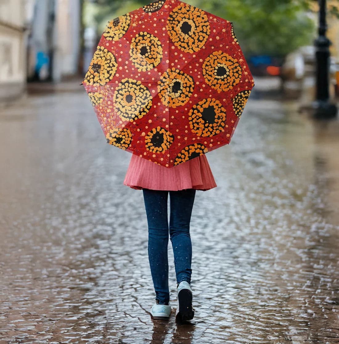 Fold Away rPET Umbrella