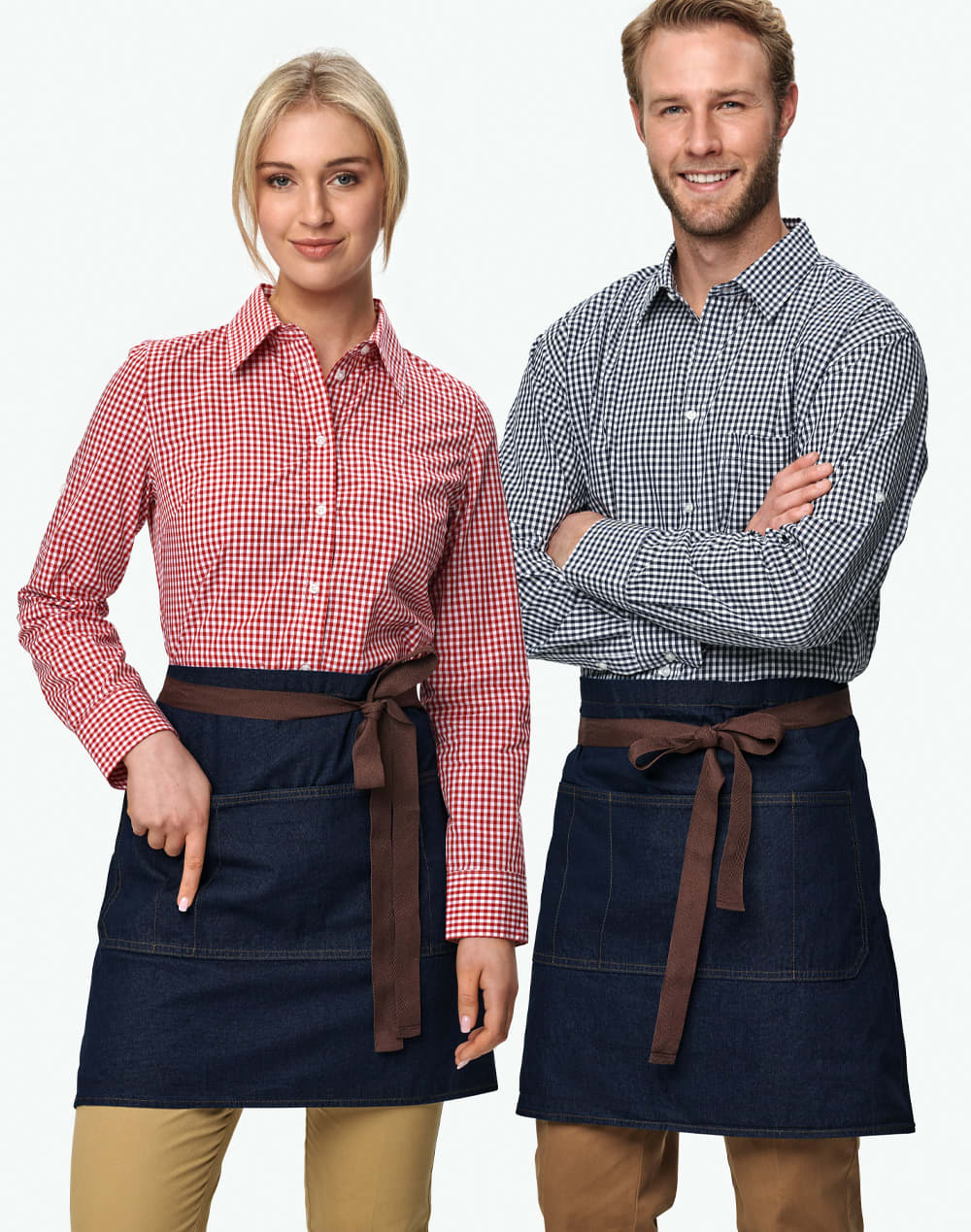 Denim Half Apron SH-AP10