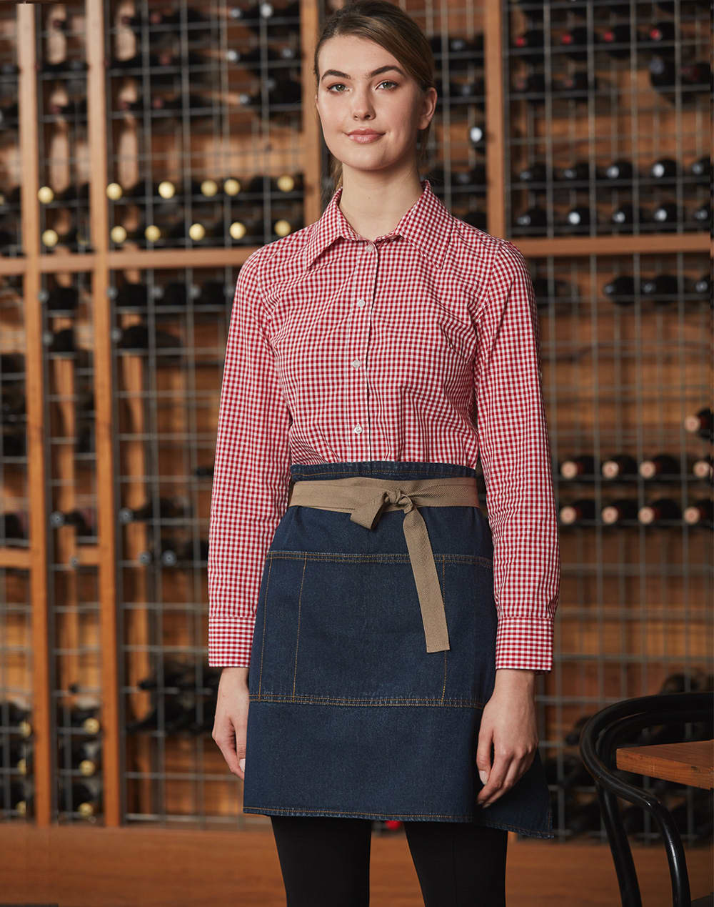 Denim Half Apron SH-AP10