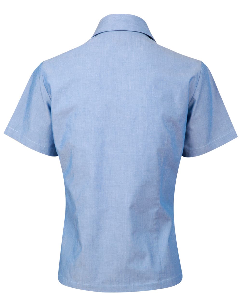 Ladies w/f S/S chambray shirt SH-BS05