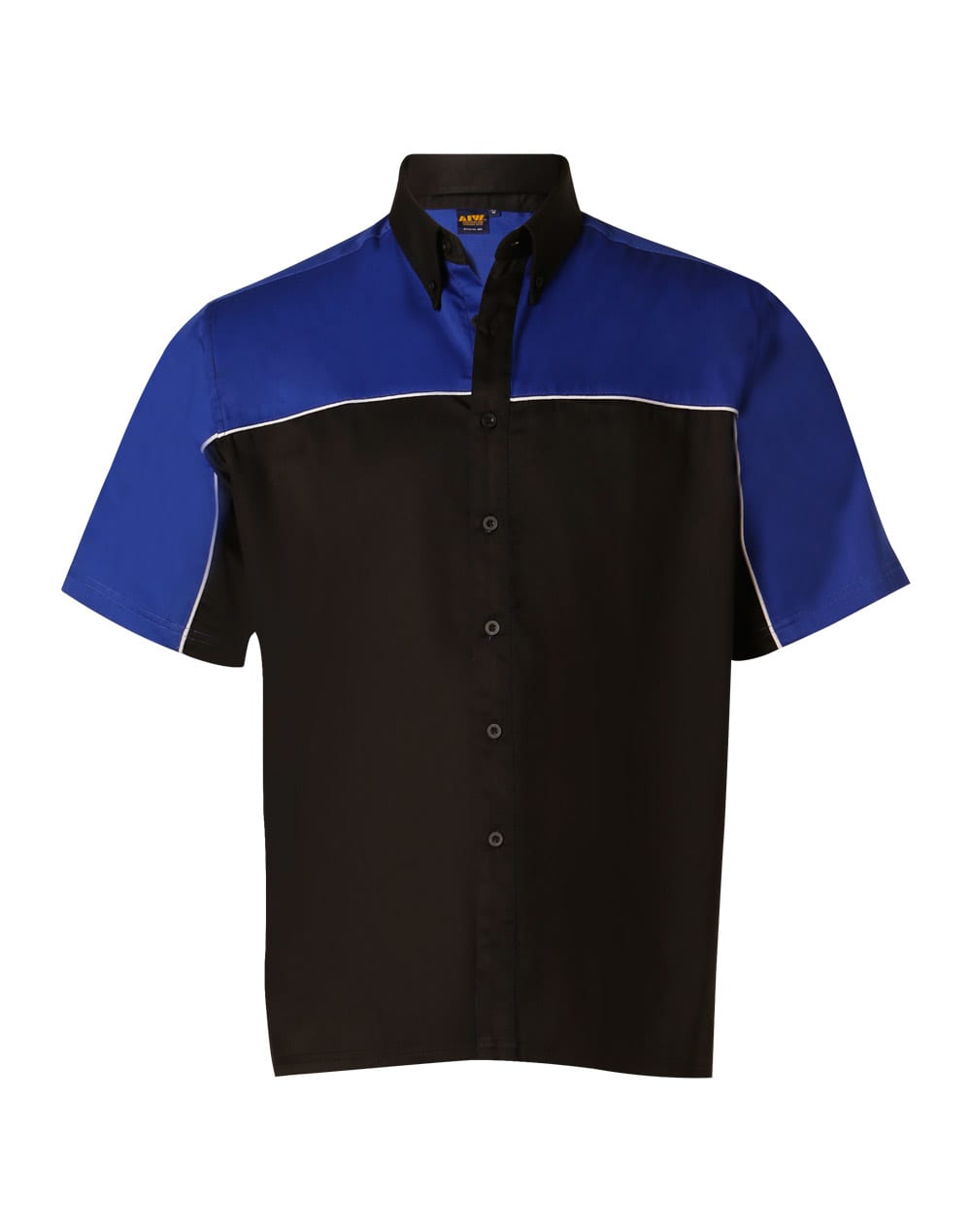 Royal.Black.Whitepiping