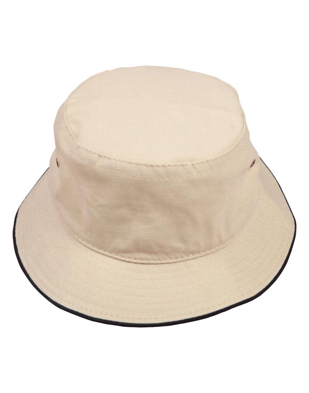 soft washed sandwich bucket hat