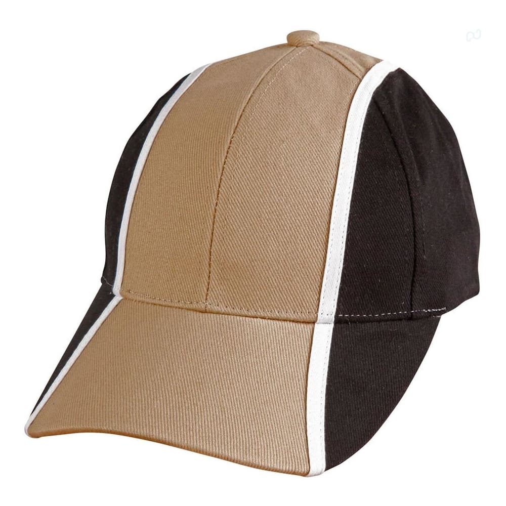 H/B/C tri-color baseball cap