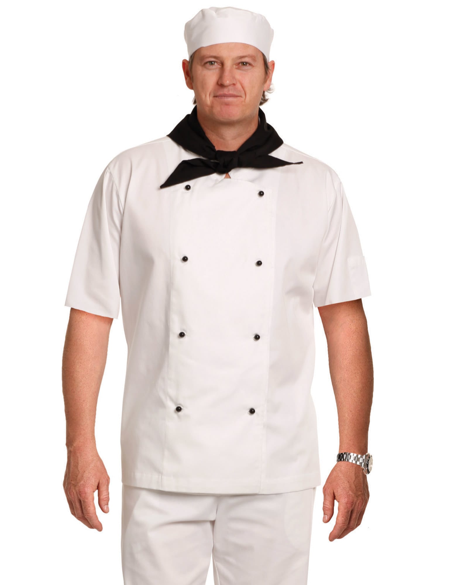 Chef's Jacket Short Sleeve SH-CJ02