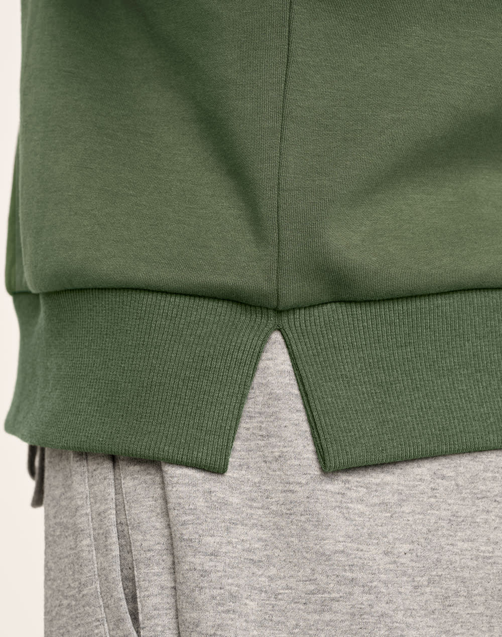 Unisex Airlayered CVC Crew Neck Sweater SH-FL05