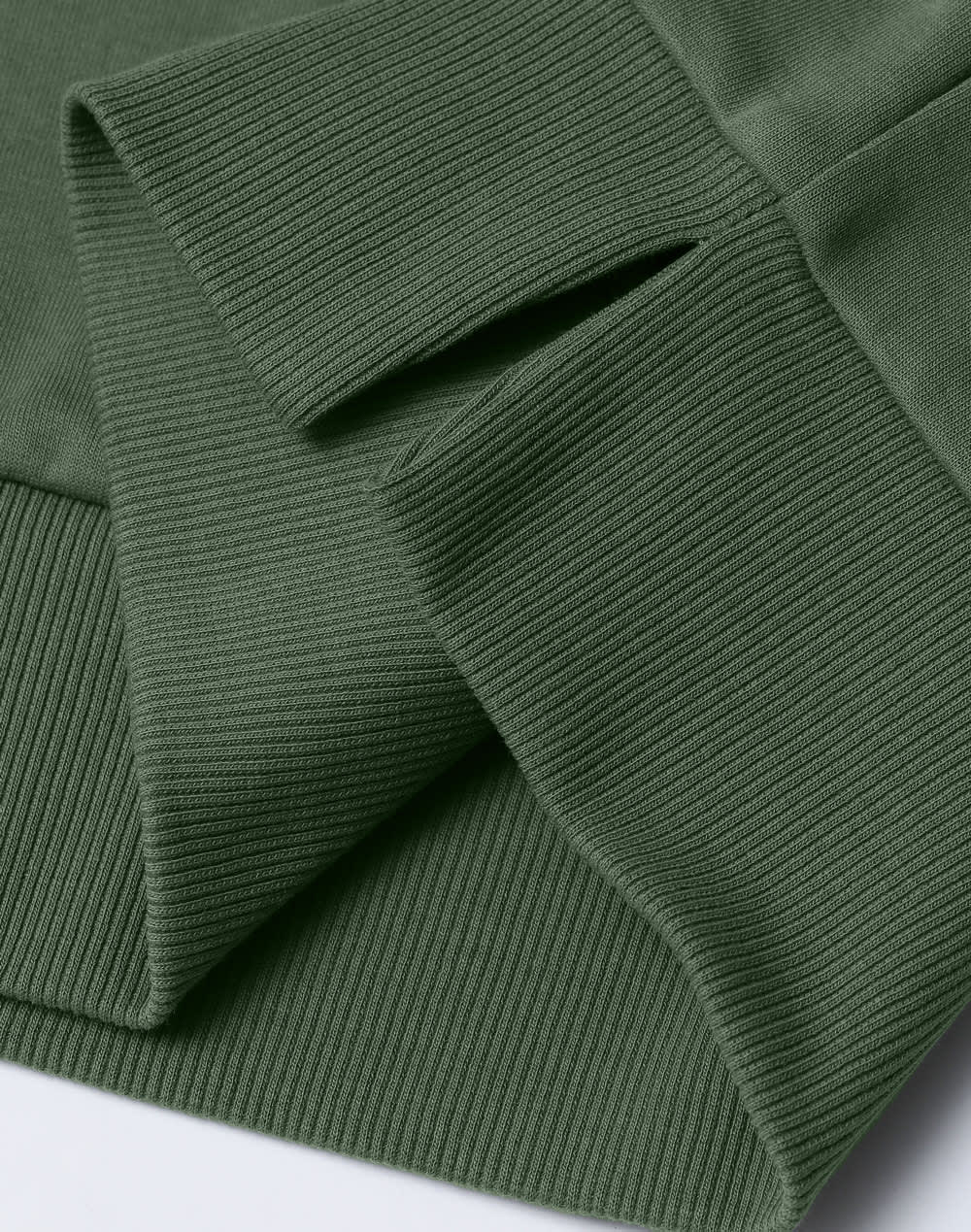 Unisex Airlayered CVC Crew Neck Sweater SH-FL05