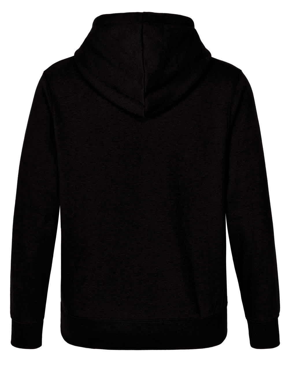 Kids' Close Front  Contrast Fleecy Hoodie SH-FL09K