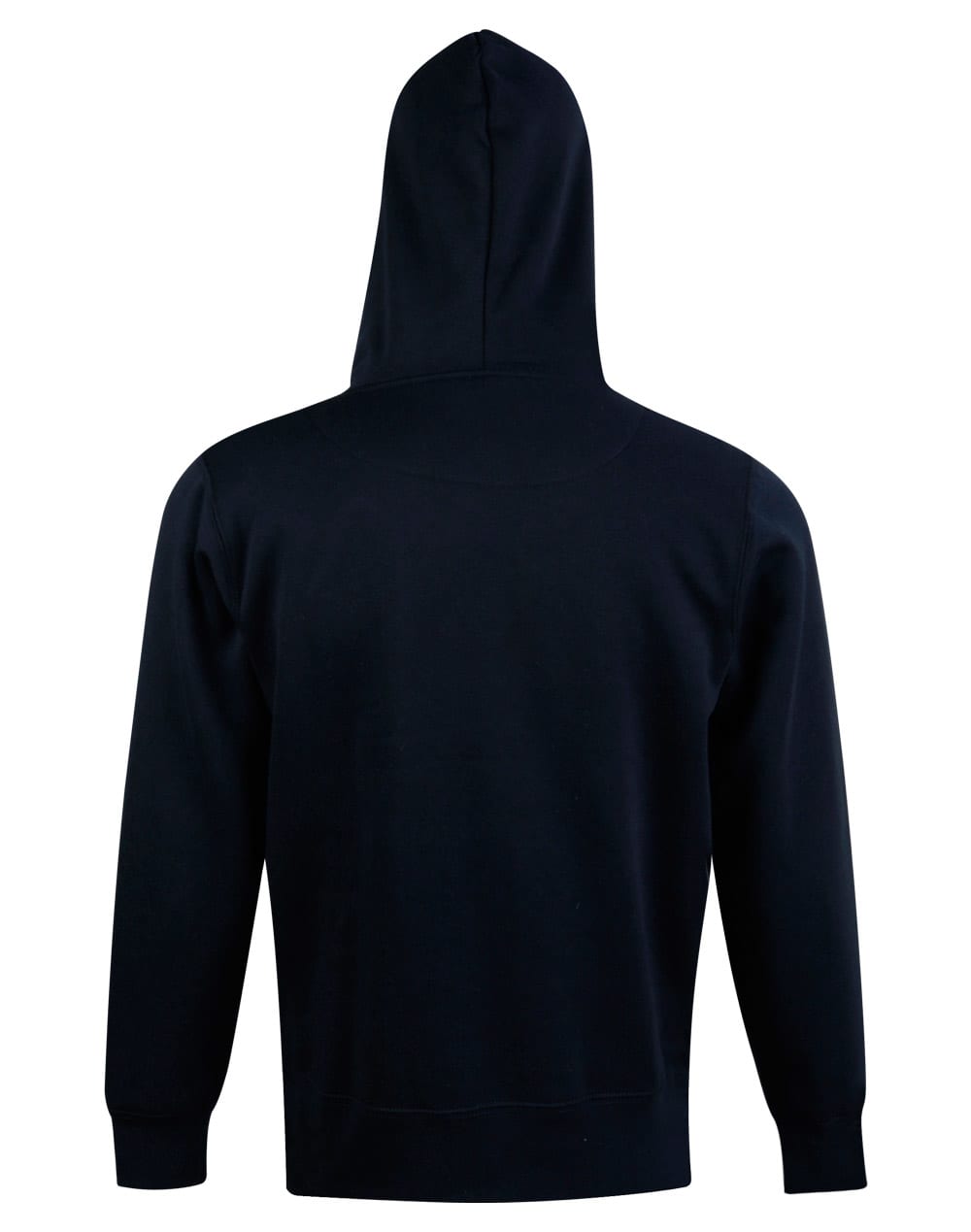 Kids' Close Front  Contrast Fleecy Hoodie SH-FL09K