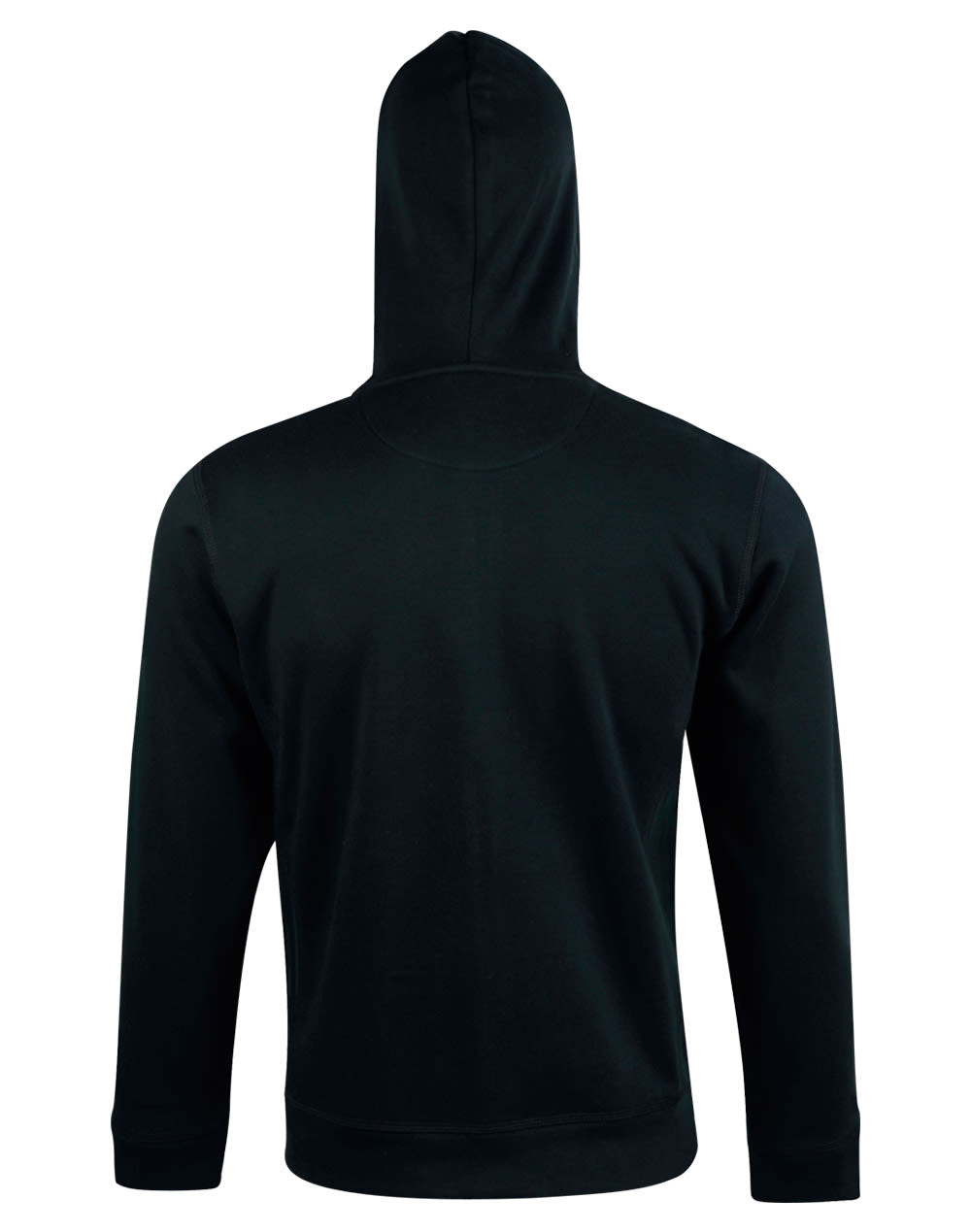 Men's Full Zip Contrast Fleece Hoodie SH-FL17