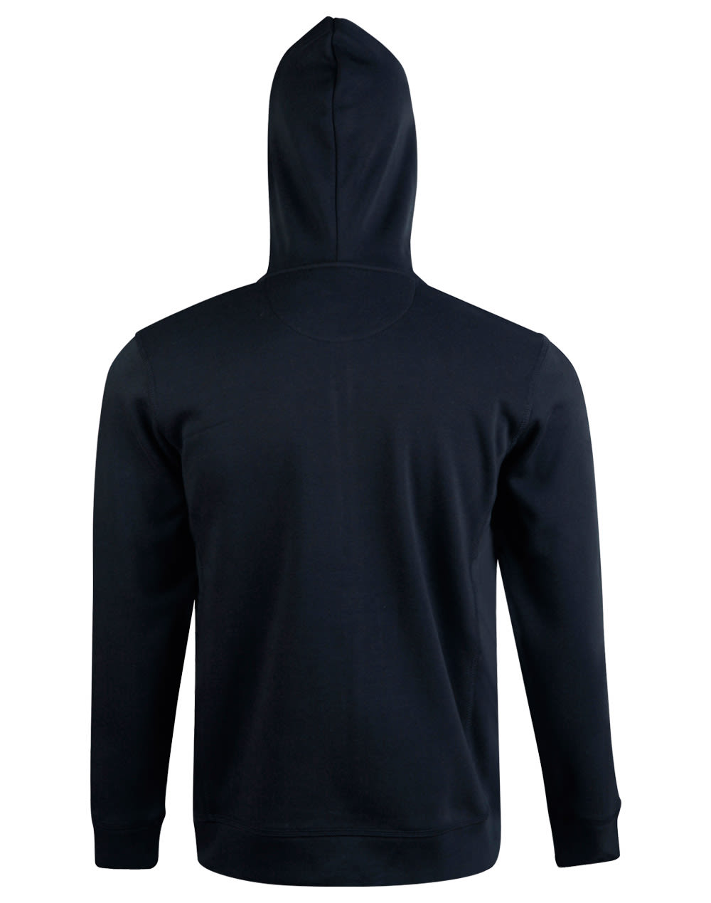Men's Full Zip Contrast Fleece Hoodie SH-FL17