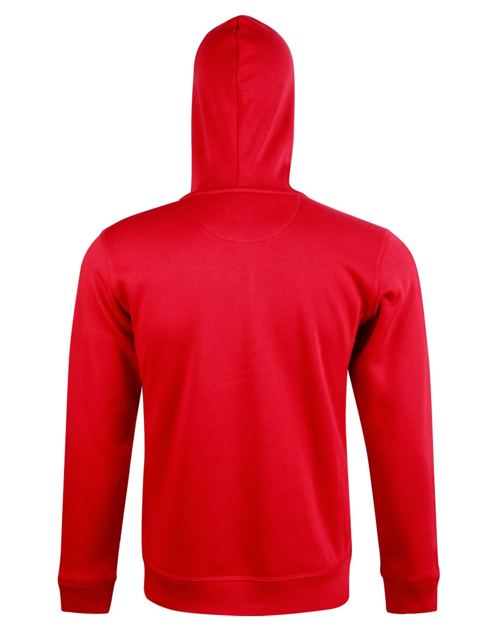 Men's Full Zip Contrast Fleece Hoodie SH-FL17