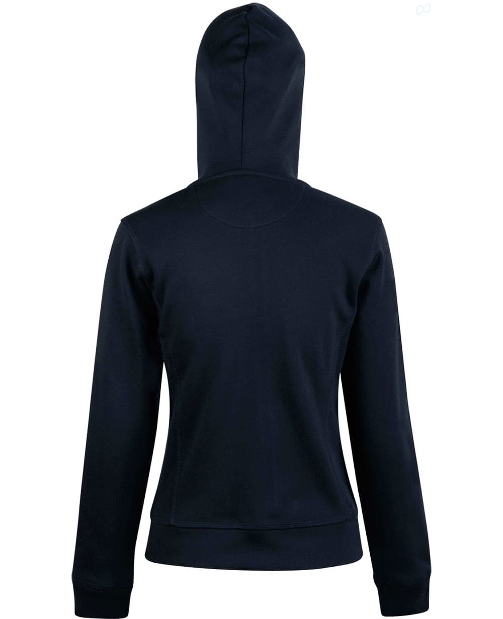 Ladies' Full Zip Contrast Fleece Hoodie SH-FL18