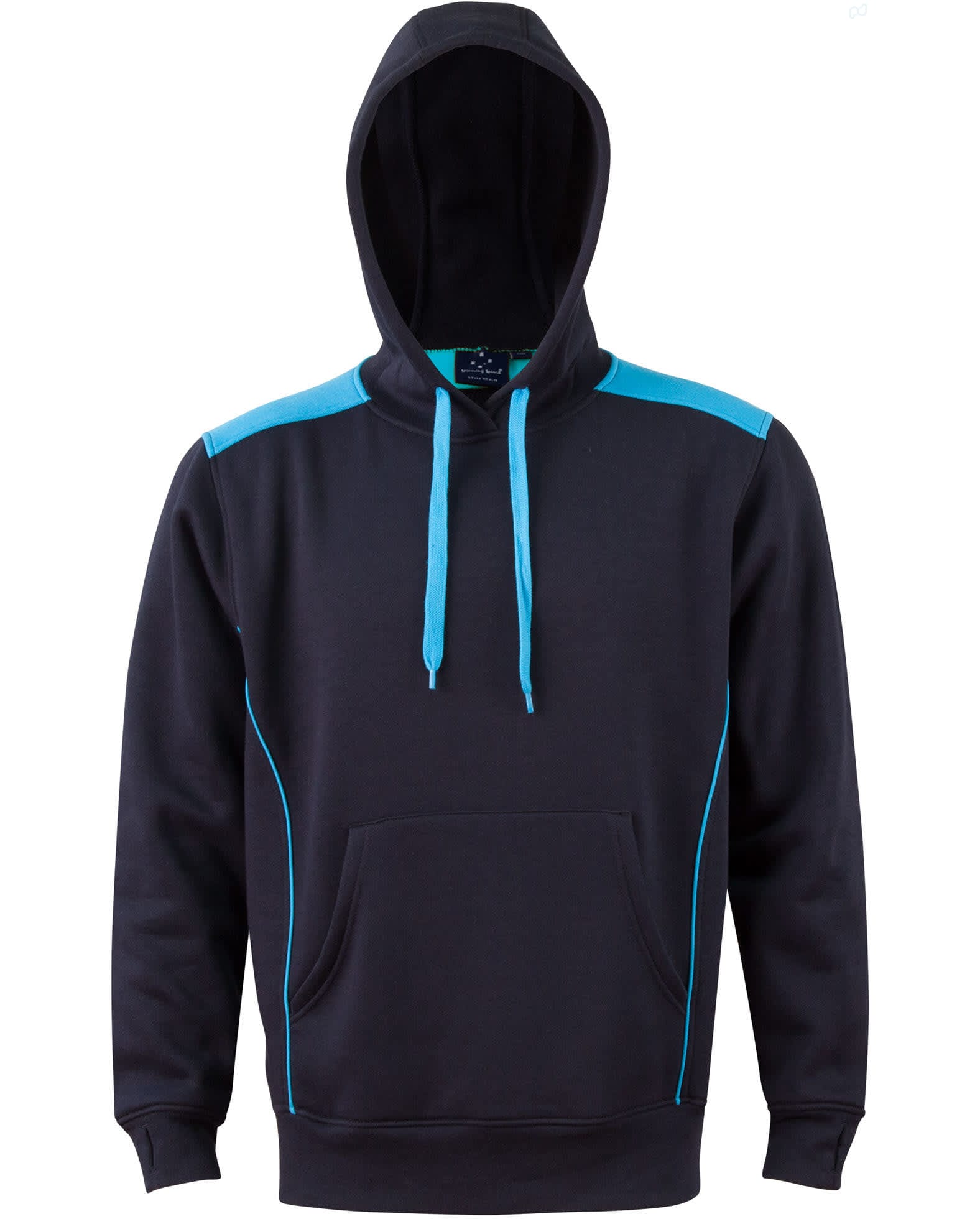 Navy.Aqua Blue