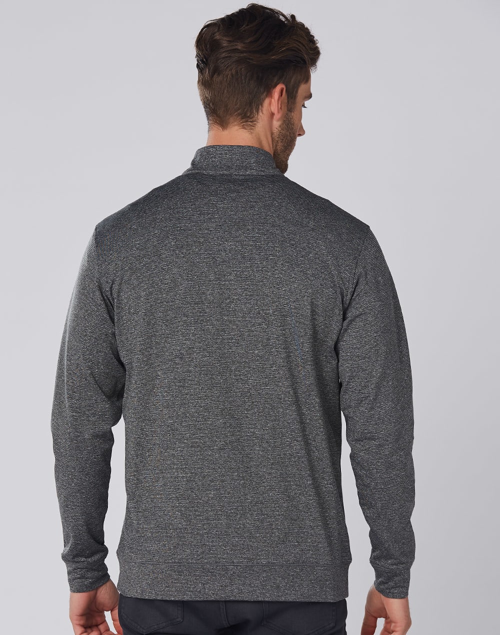 Men's Half Zip L/S Sweat Top SH-FL25