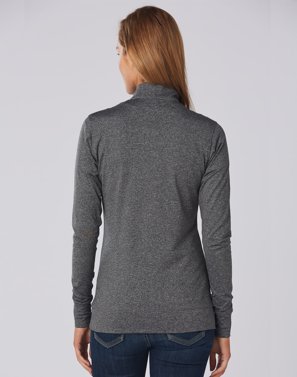 Ladies' Half Zip L/S Sweat Top SH-FL26