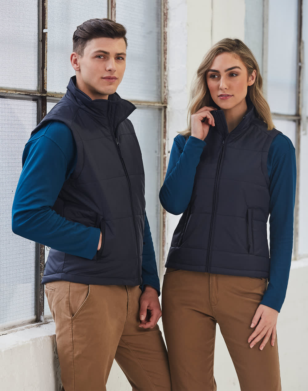Ladies' Nylon Rip-stop Padded Vest SH-JK30